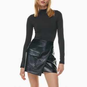 Babaton contour mockneck long sleeve bodysuit